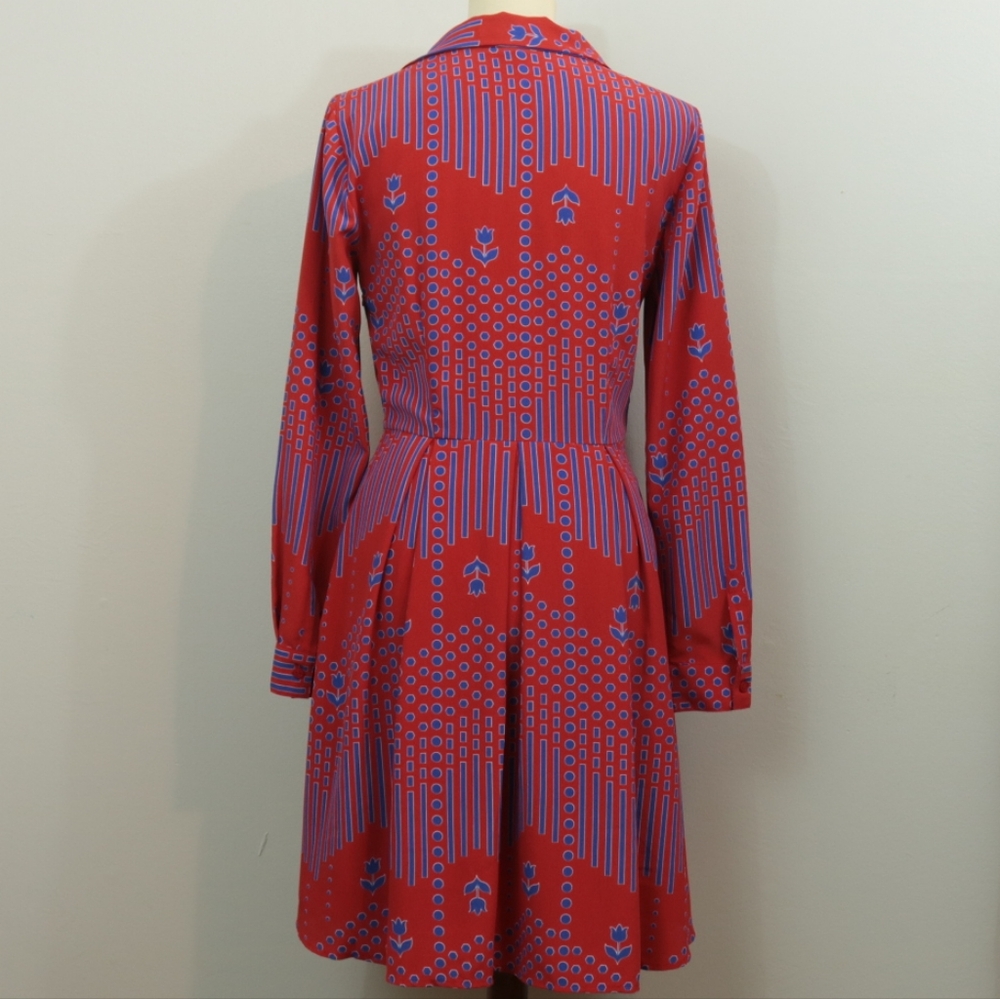 Modcloth Pleasant Confidence Tie Neck Dress - Picture 6 of 12